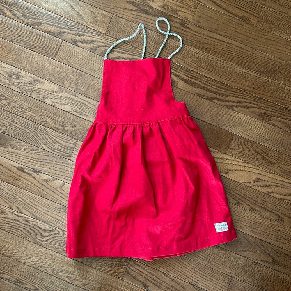 Girls dress size 3 - 4. Adjustable straps. Handmade, New!